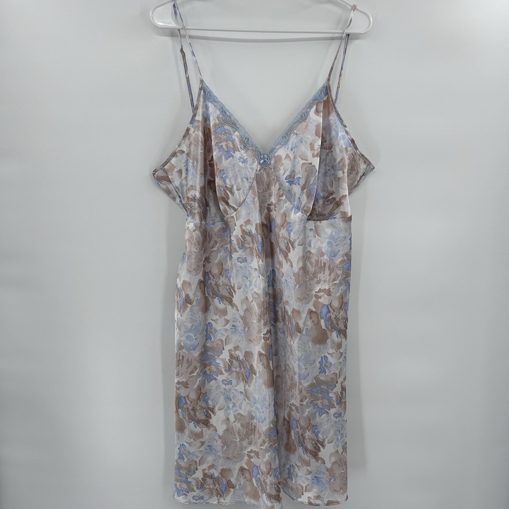 Vintage Adonna Womens Y2K Babydoll‎ Slip Dress Nightgown Size 2X Romantic Fairy